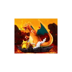 Funism - Pokemon Prime Figure - PIKACHU & DRACAUFEU