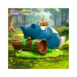 Funism - Pokemon Prime Figure - Ronflex & Evoli - Snorlax & Eevee - Kabigon & Eievui