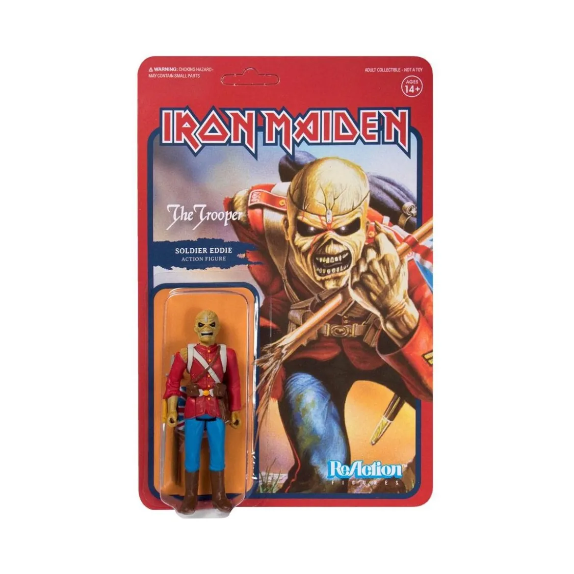 Funko Reaction - The Trooper Eddie - Iron Maiden