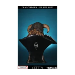 Gaming Heads Dragonborn buste The Elder Scrolls V Skyrim Occasion