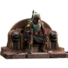 Gentle Giant - Star Wars - Boba Fett On Throne Premier Collection 1/7 - The Book of Boba Fett