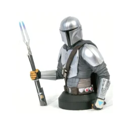 Gentle Giant - Star Wars The Mandalorian Full Beskar Armor 1/6 Bust - SDCC 2020 Exclusive