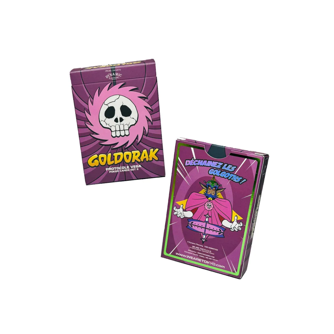 Goldorak - Jeu De 54 Cartes Poker - Vega Protocole Poker Cards Set II - We Are Tokyo