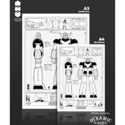 Goldorak Uv Print Robot Grendizer A3 WAT