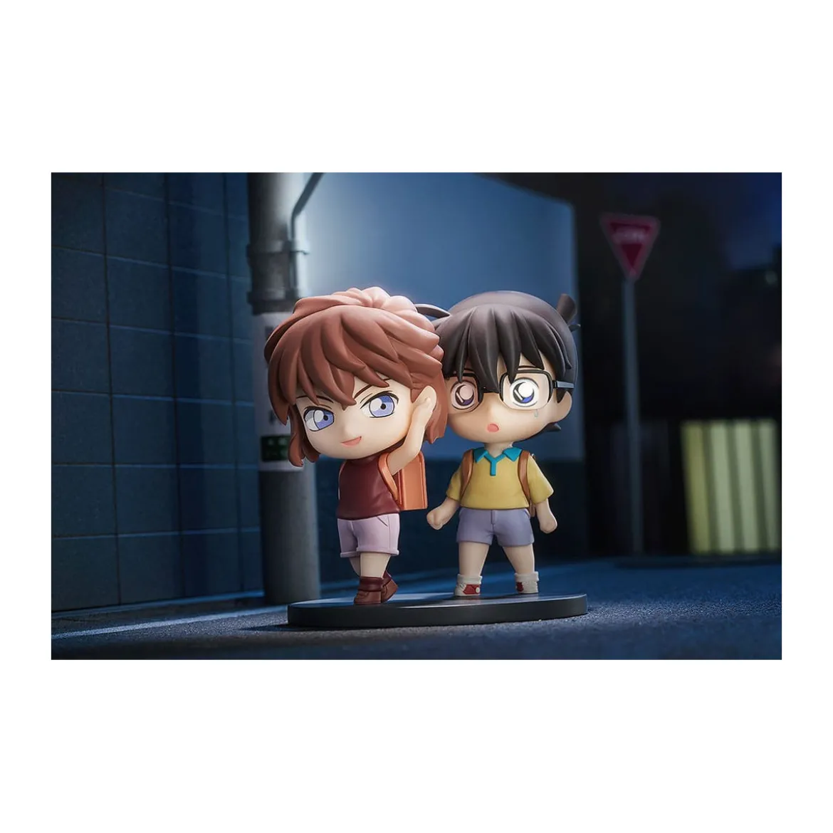 GoodSmile - Qset Conan Edogawa & Ai Haibara - Pack 2 figurines Detective Conan