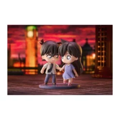 GoodSmile - Qset Shinichi Kudo & Ran Mori - Pack 2 figurines Detective Conan