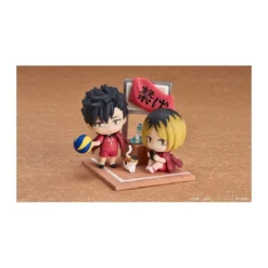 GoodSmile - Qset Tetsuro Kuroo & Kenma Kozume - Pack 2 figurines HAIKYUU !! TO THE TOP