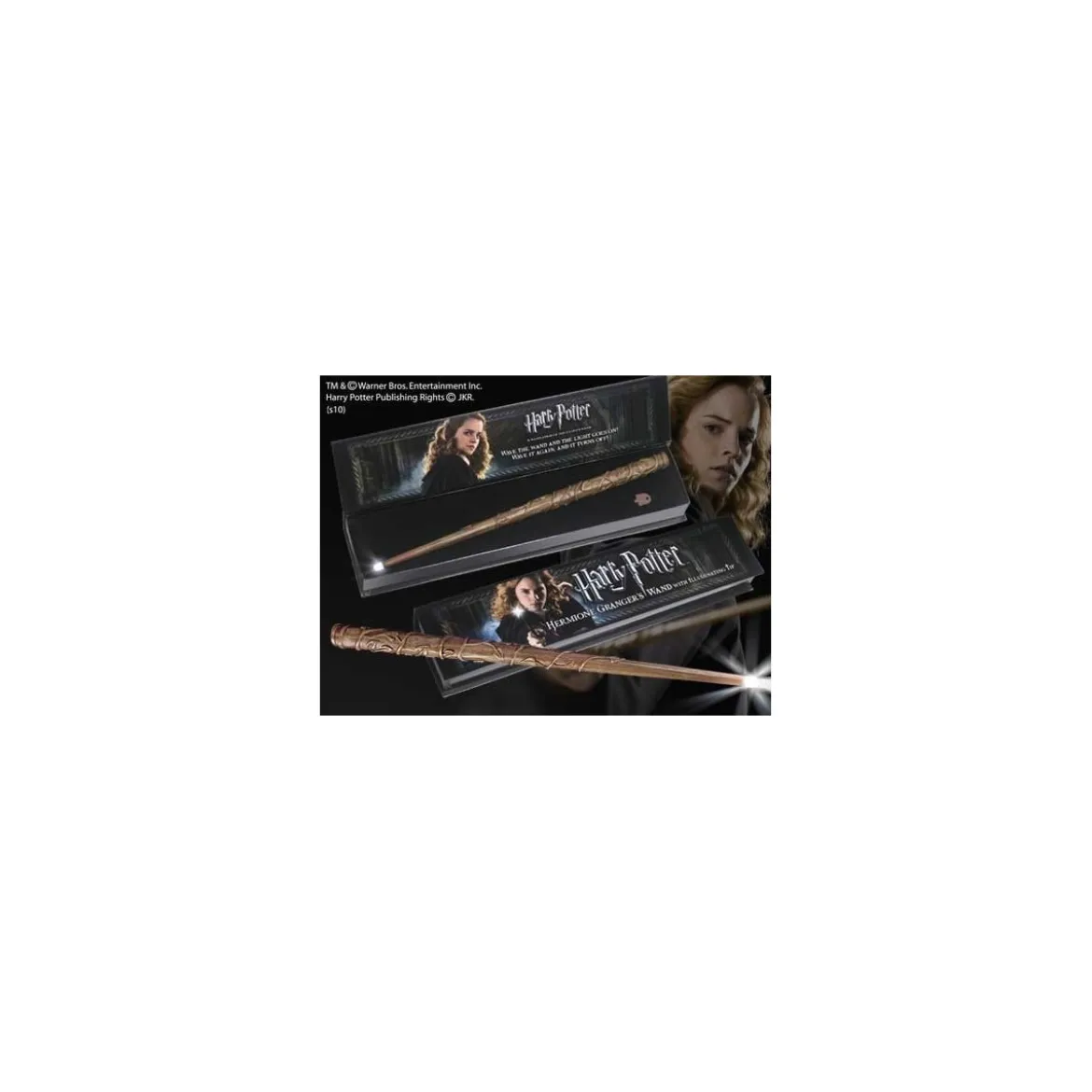 Harry Potter baguette lumineuse de Hermione Granger