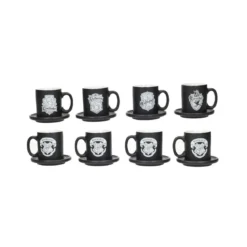Harry Potter - set de 4 tasses expresso EMBLEMS