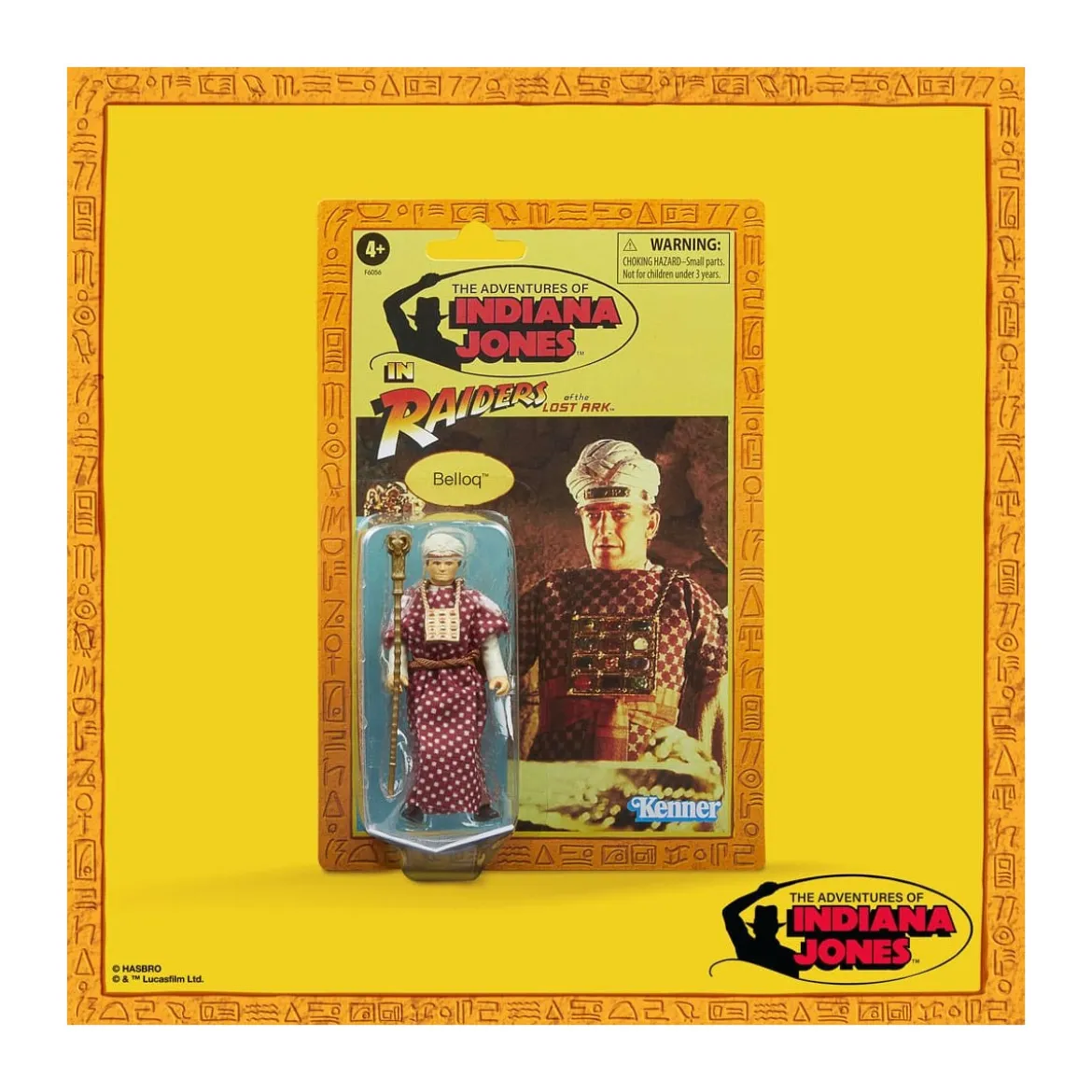 Hasbro - Belloq Ceremonial - Indiana Jones Les Aventuriers de l'arche perdue - The Retro Collection