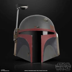 Hasbro - Casque Boba Fett Re-Armored - Star Wars The Mandalorian - Black Series Helmet 1:1 Replica Premium