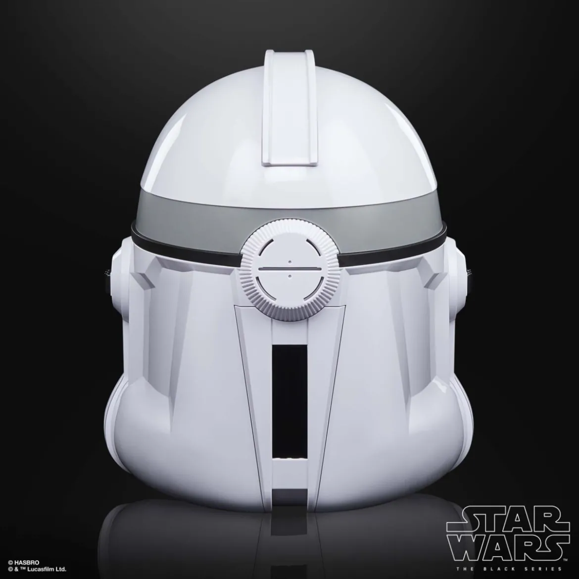 Hasbro - Casque électronique Premium Phase II Clone Trooper - Star Wars Black Series