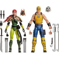 Hasbro G.I.JOE Classified Serie - Ninja Force Scarlett & T'Jbang