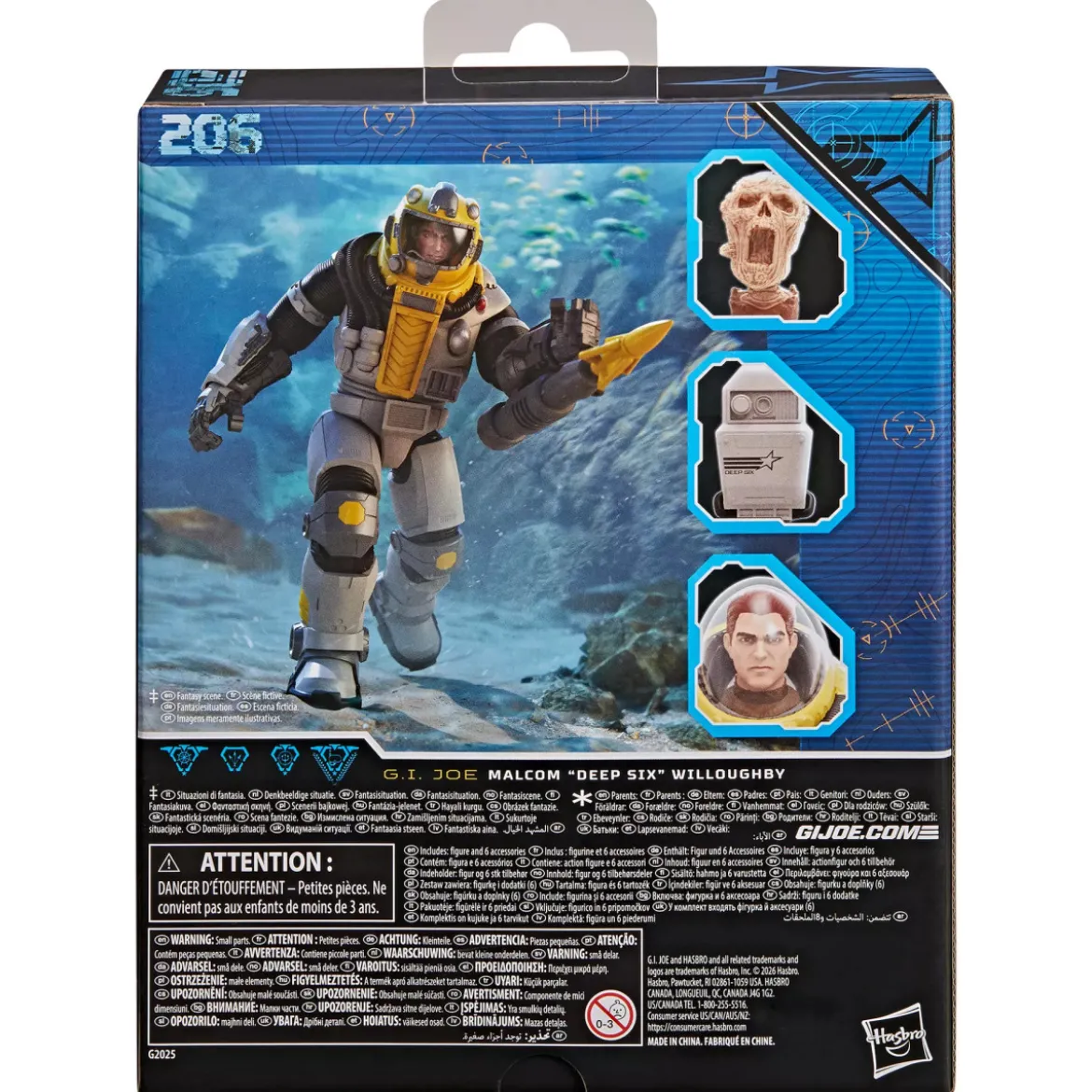 Hasbro G.I.JOE Classified Serie - Malcom "Deep Six" Willoughby