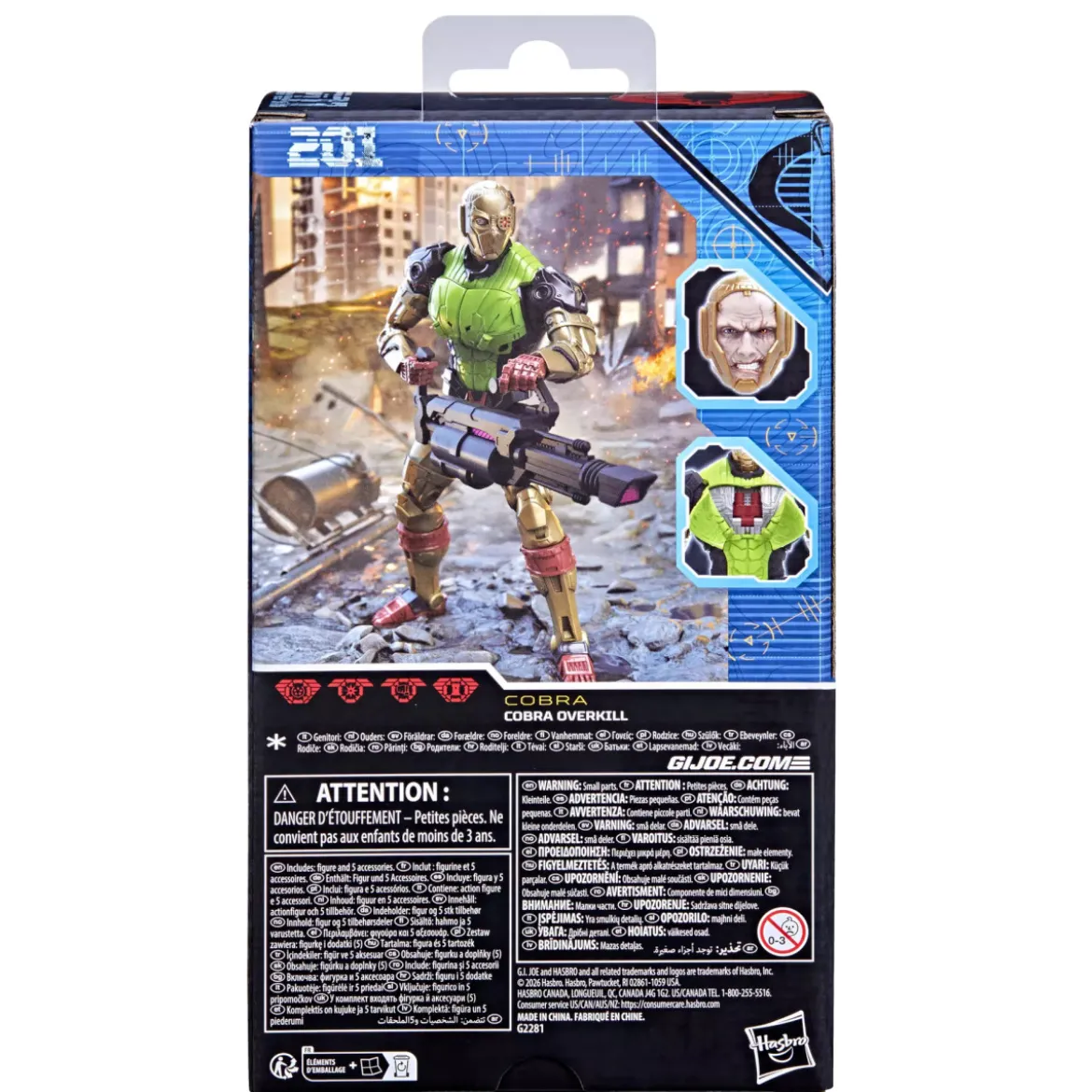 Hasbro G.I.JOE Classified Serie - Cobra Overkill