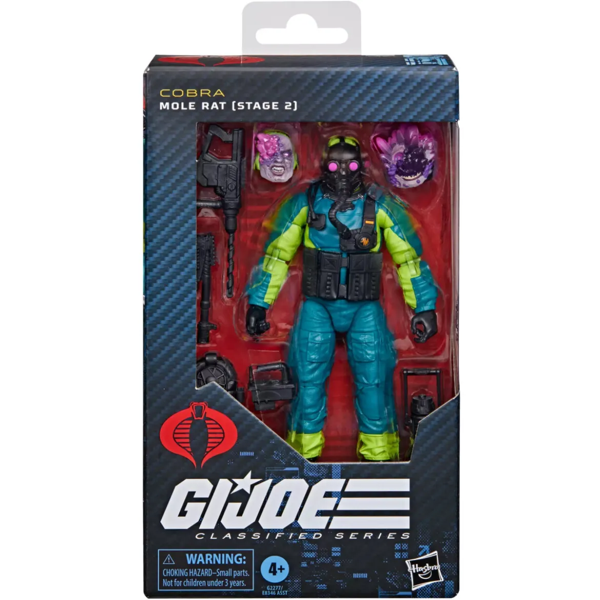 Hasbro G.I.JOE Classified Serie - Mole-Rat (Stage 2) - Rat-taupe (phase 2)
