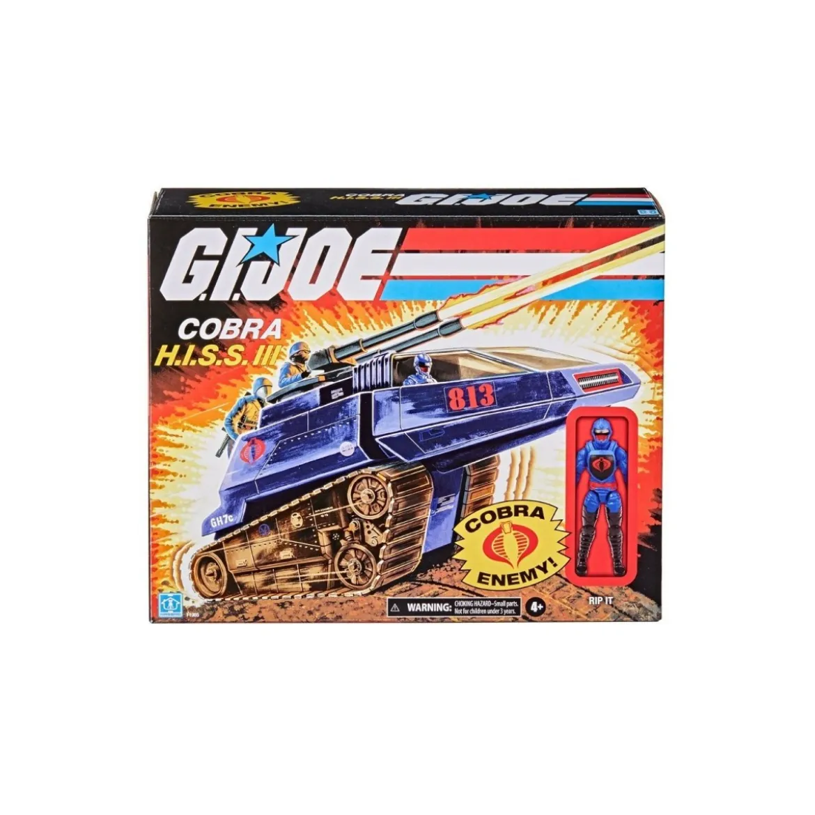 Hasbro G.I.JOE Retro Serie - H.I.S.S. III + Rip It