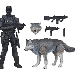 Hasbro G.I.JOE - Set de 2 figurines Snake eyes & Timber Alpha Commando - Classified Series