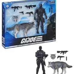 Hasbro G.I.JOE - Set de 2 figurines Snake eyes & Timber Alpha Commando - Classified Series
