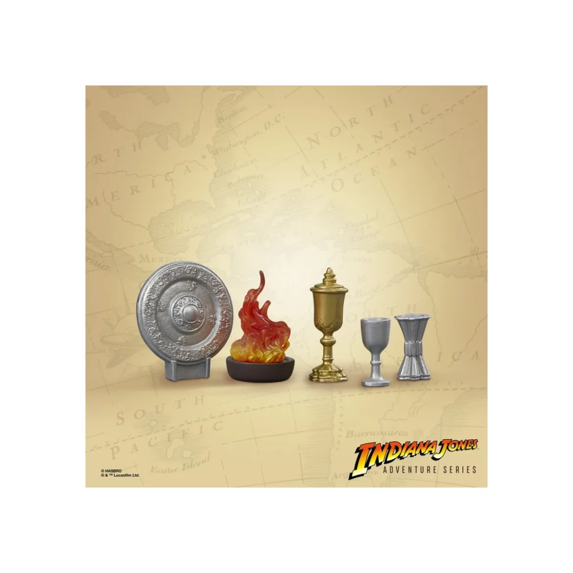 Hasbro - Grail Knight - Indiana Jones Adventure Series: Indiana Jones et la Derniere Croisade 1/12