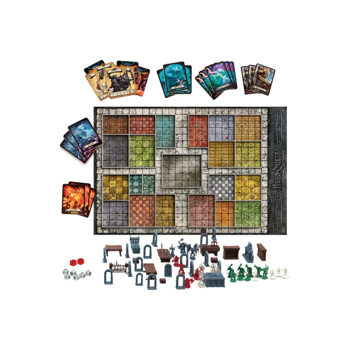 Hasbro - HEROQUEST jeu de plateau