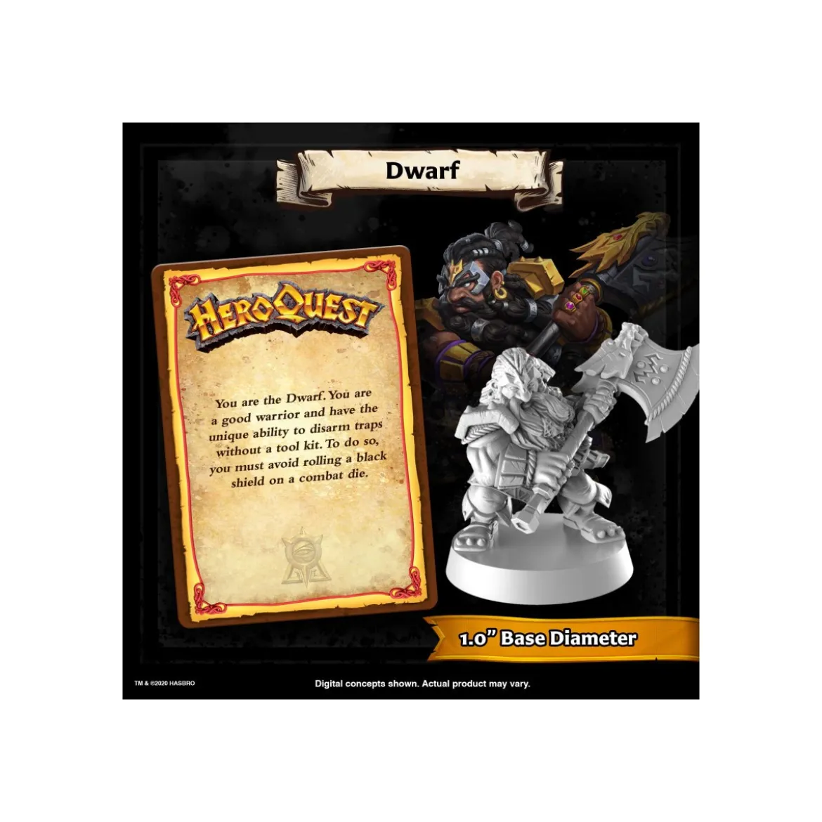 Hasbro - HEROQUEST jeu de plateau