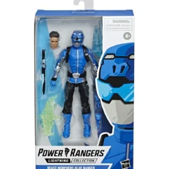 Hasbro - Lightning Collection - Blue Ranger - Beast Morphers Power Rangers