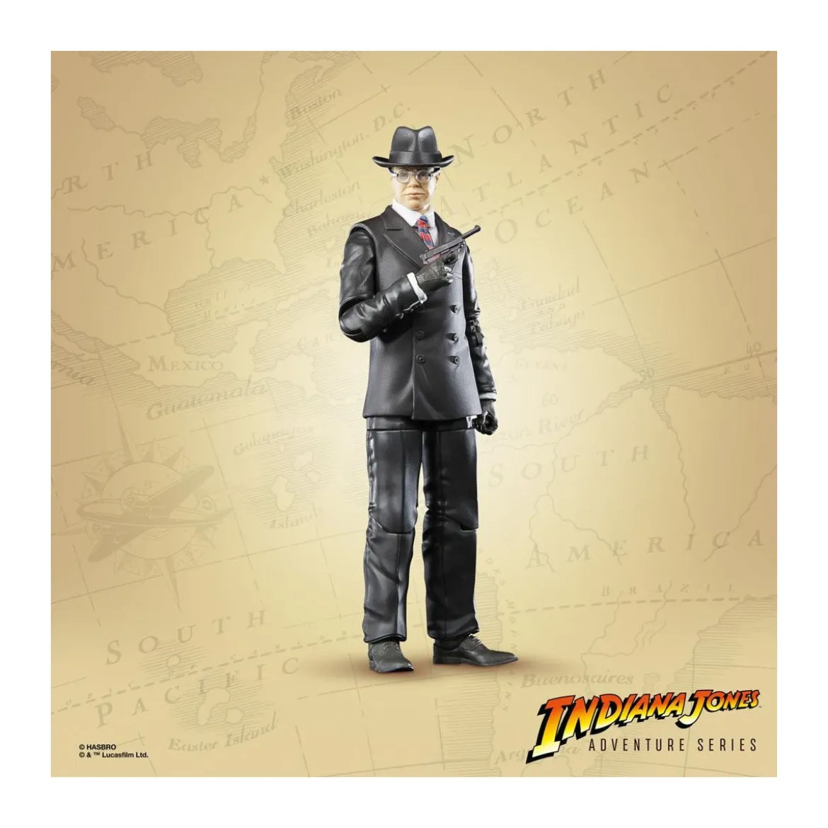 Hasbro - Major Arnold Toht - Indiana Jones Adventure Series: Les Aventuriers de l'arche perdue 1/12