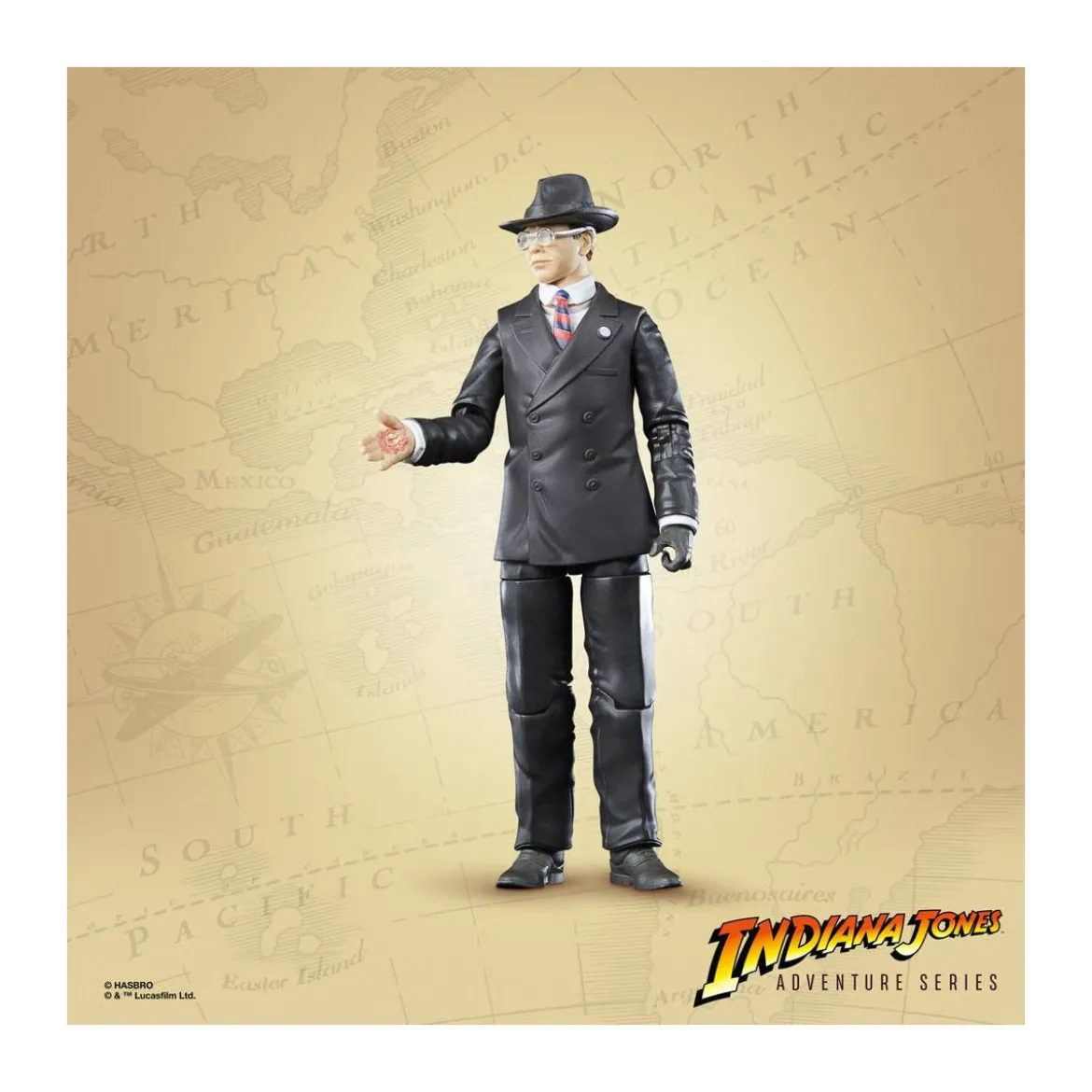 Hasbro - Major Arnold Toht - Indiana Jones Adventure Series: Les Aventuriers de l'arche perdue 1/12