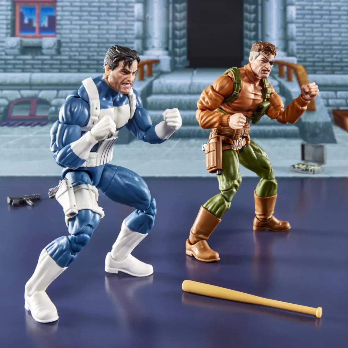 Hasbro Marvel Legends Series Gamerverse - Punisher & Nick Fury
