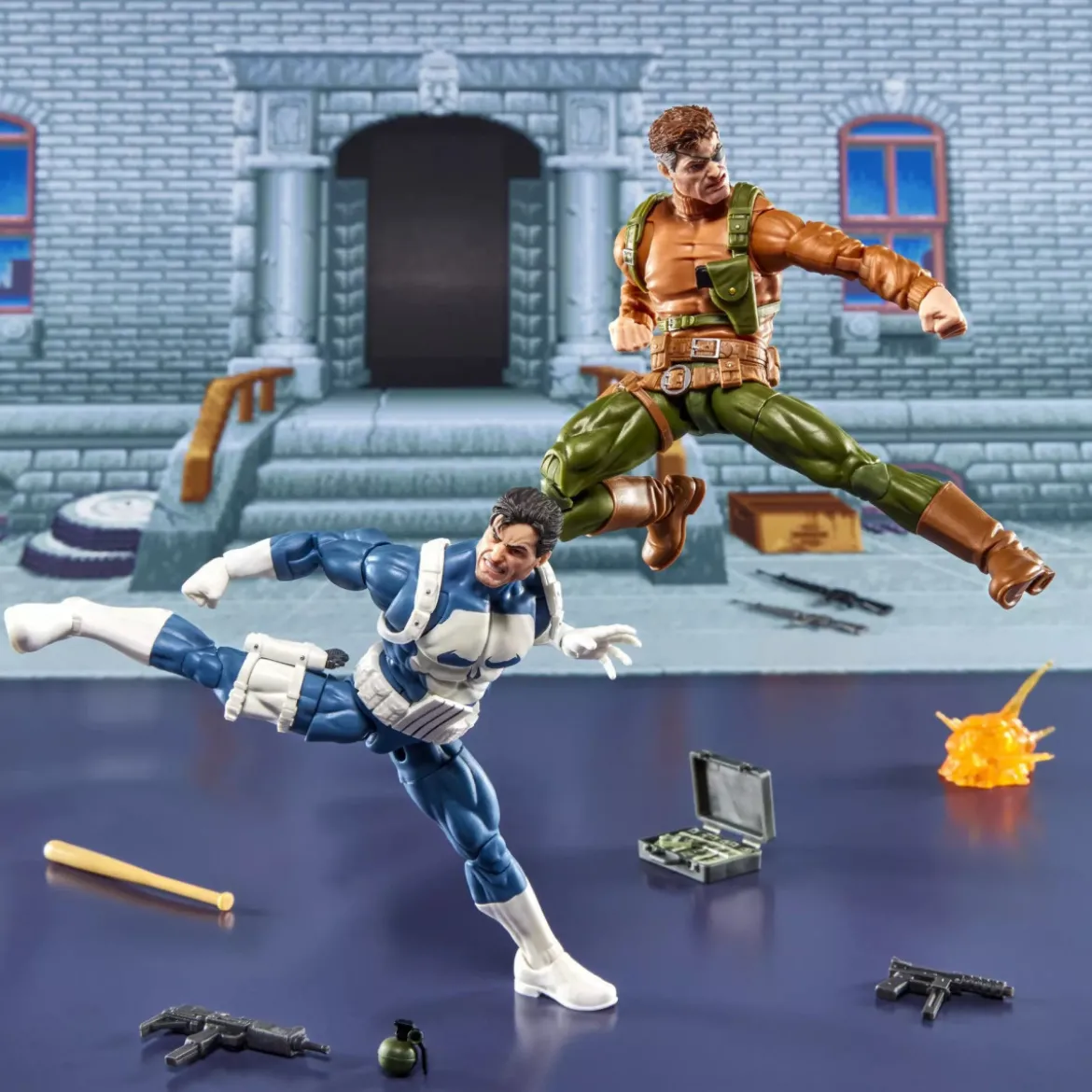 Hasbro Marvel Legends Series Gamerverse - Punisher & Nick Fury