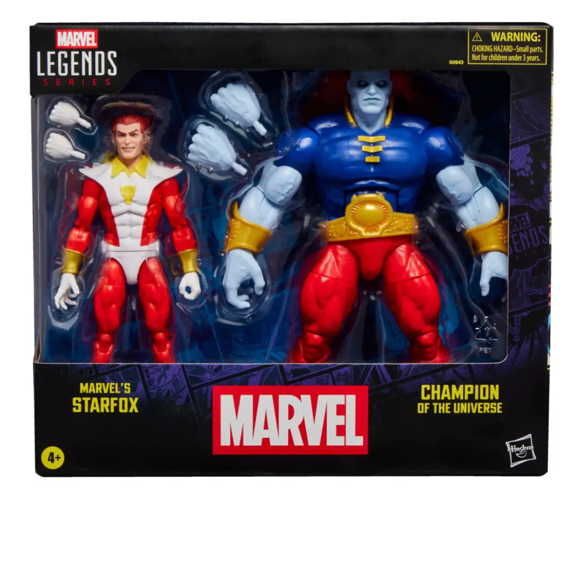 Hasbro Marvel Legends Series - Starfox & Champion of the Universe