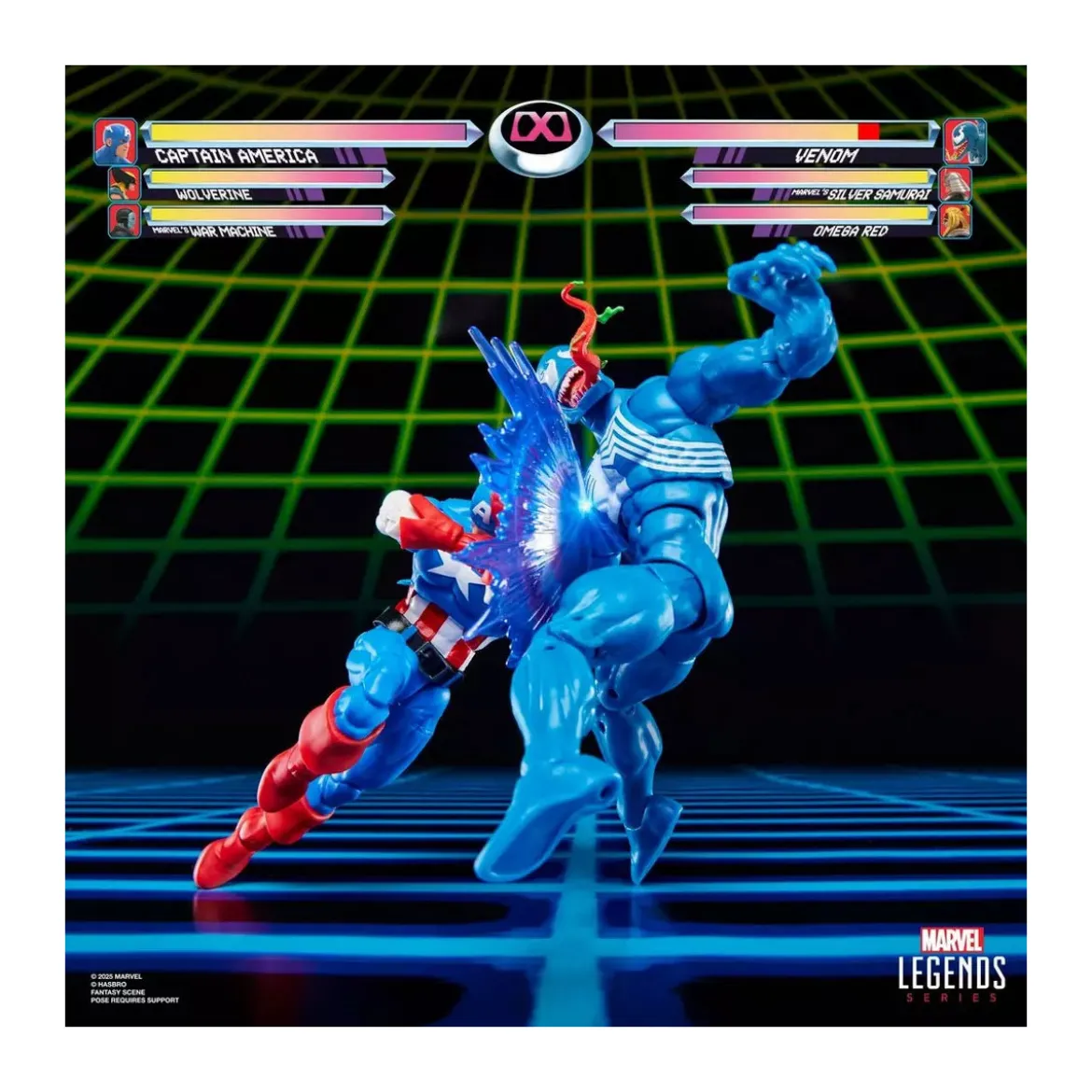 Hasbro Marvel Legends Series Gamerverse - Captain America vs Venom