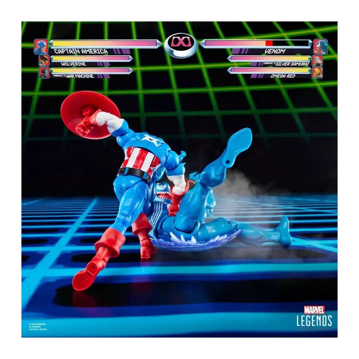 Hasbro Marvel Legends Series Gamerverse - Captain America vs Venom
