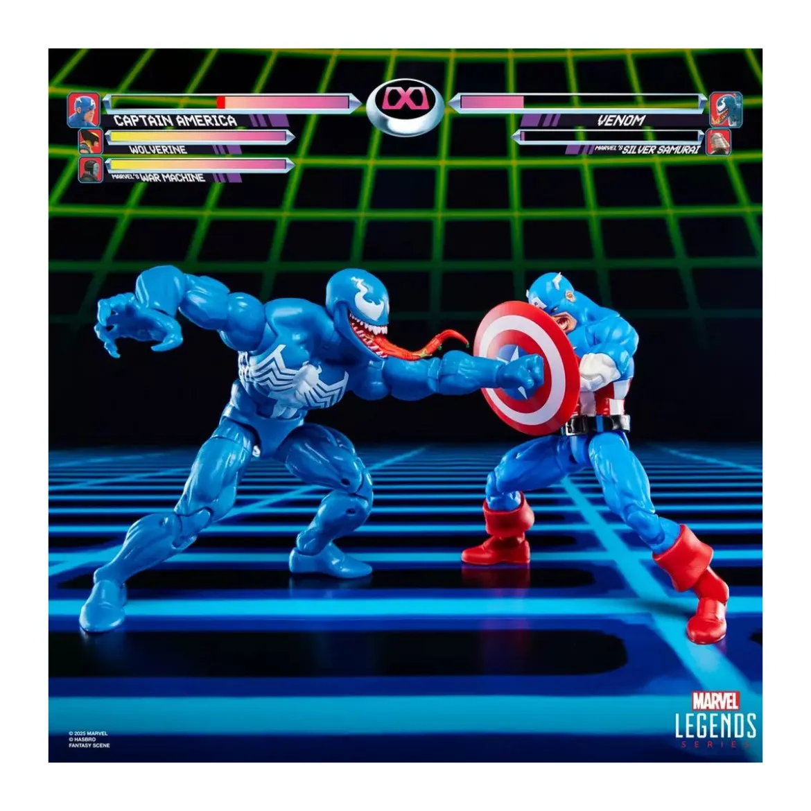 Hasbro Marvel Legends Series Gamerverse - Captain America vs Venom