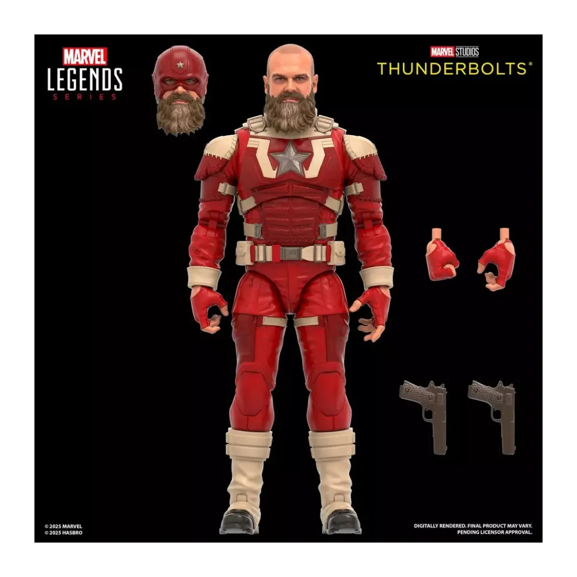 Hasbro Marvel Legends Series Yelena Belova and Red Guardian - Thunderbolts