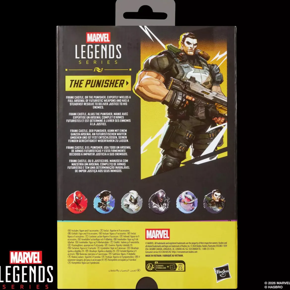 Hasbro Marvel Legends Series Gamerverse - Punisher - Marvel Rivals