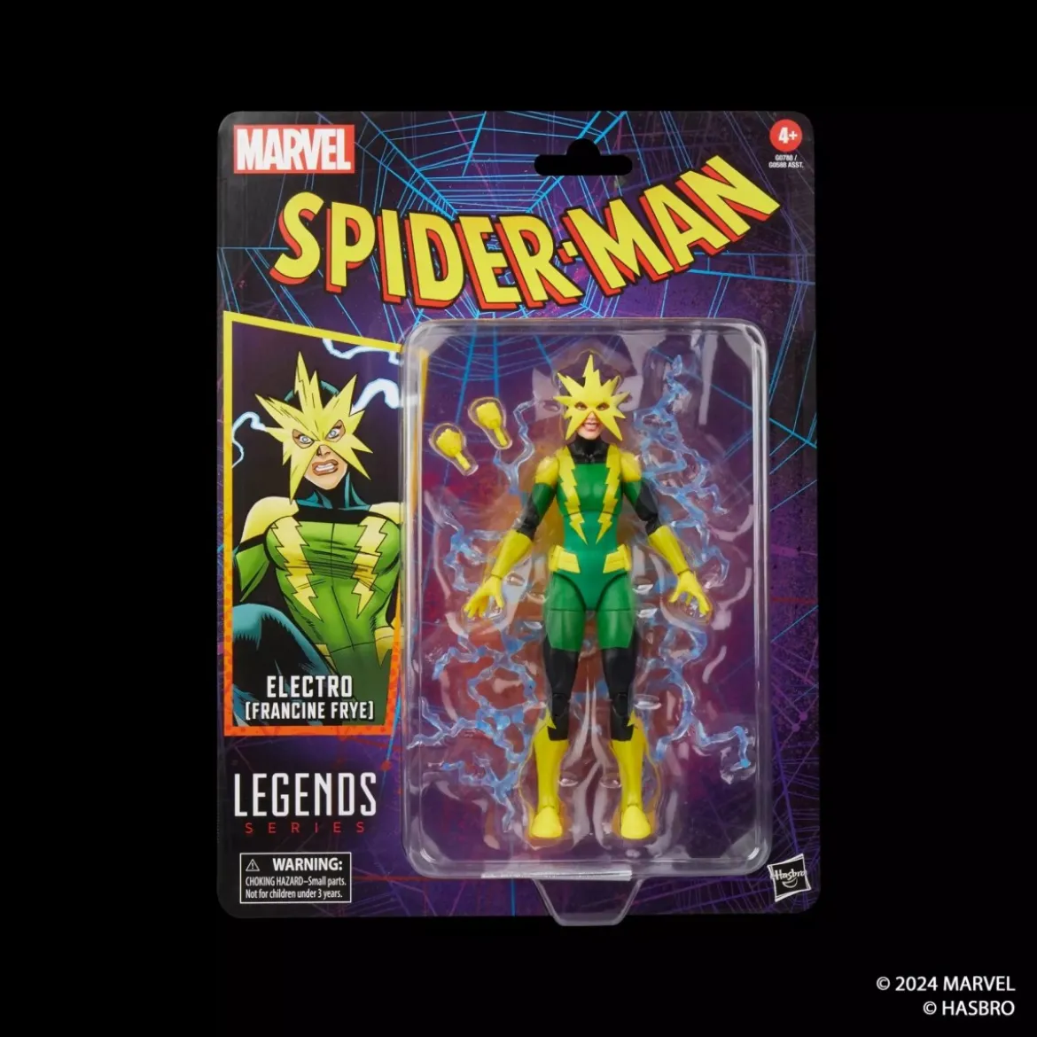 Hasbro Marvel Legends Series Spider-Man - Electro Francine Frye