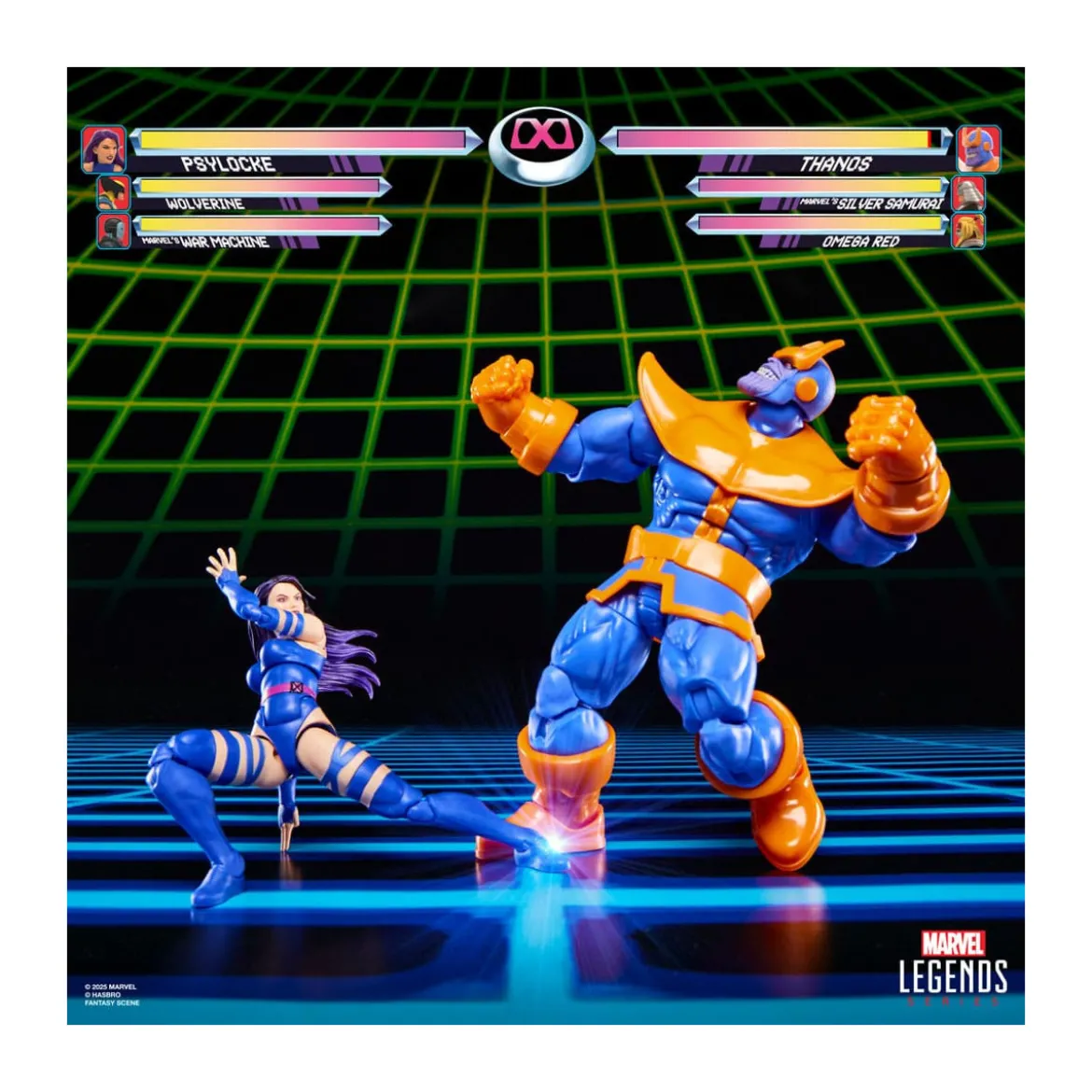 Hasbro Marvel Legends Series Gamerverse - Psylocke vs. Thanos