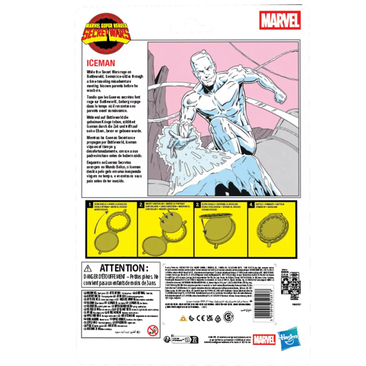 Hasbro Marvel Legends Series - Iceman - Secret Wars