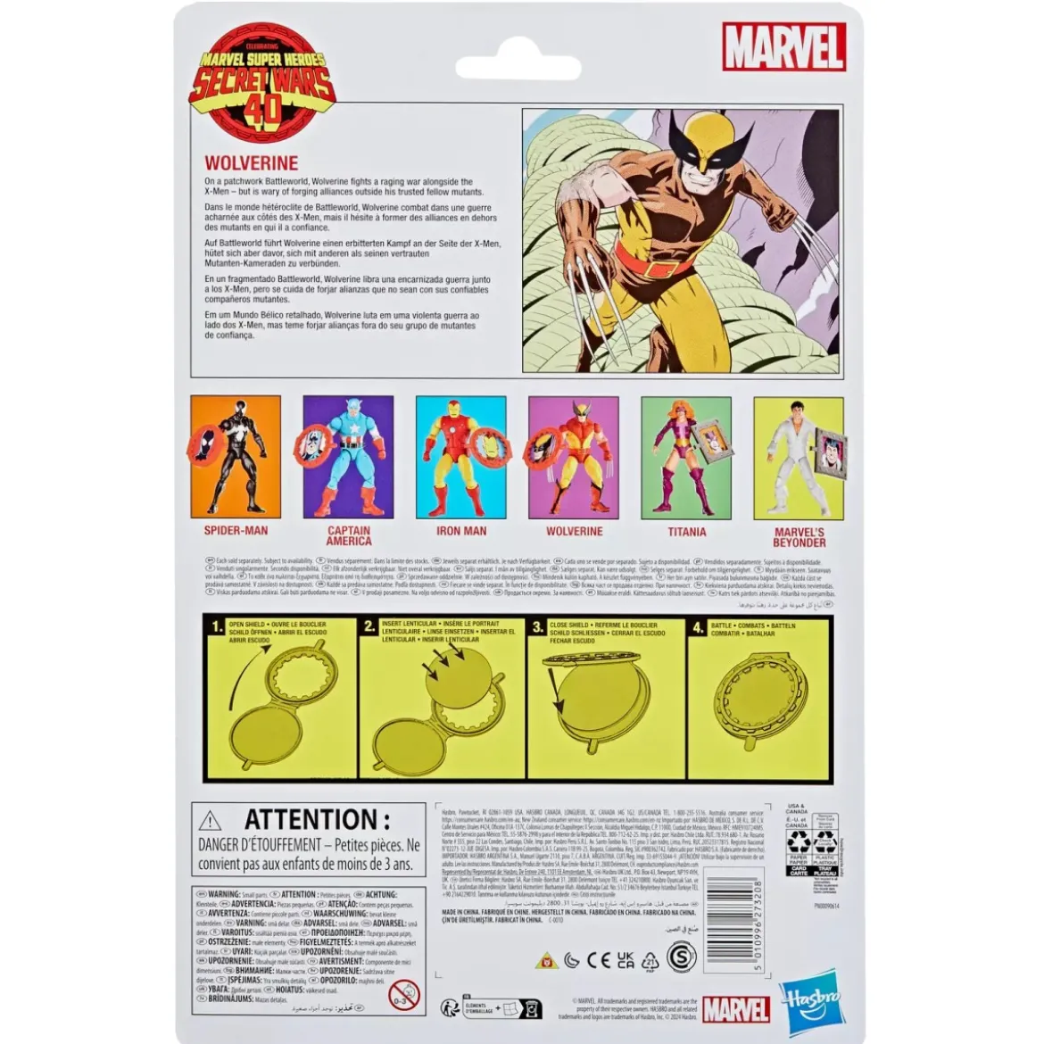 Hasbro Marvel Legends Series - Wolverine - Secret Wars