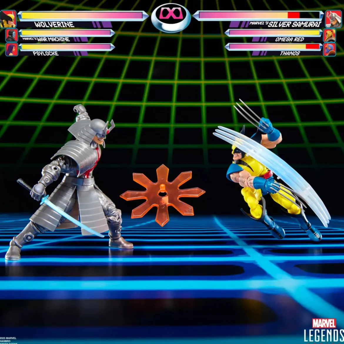 Hasbro Marvel Legends Series Gamerverse - Wolverine vs Silver Samurai