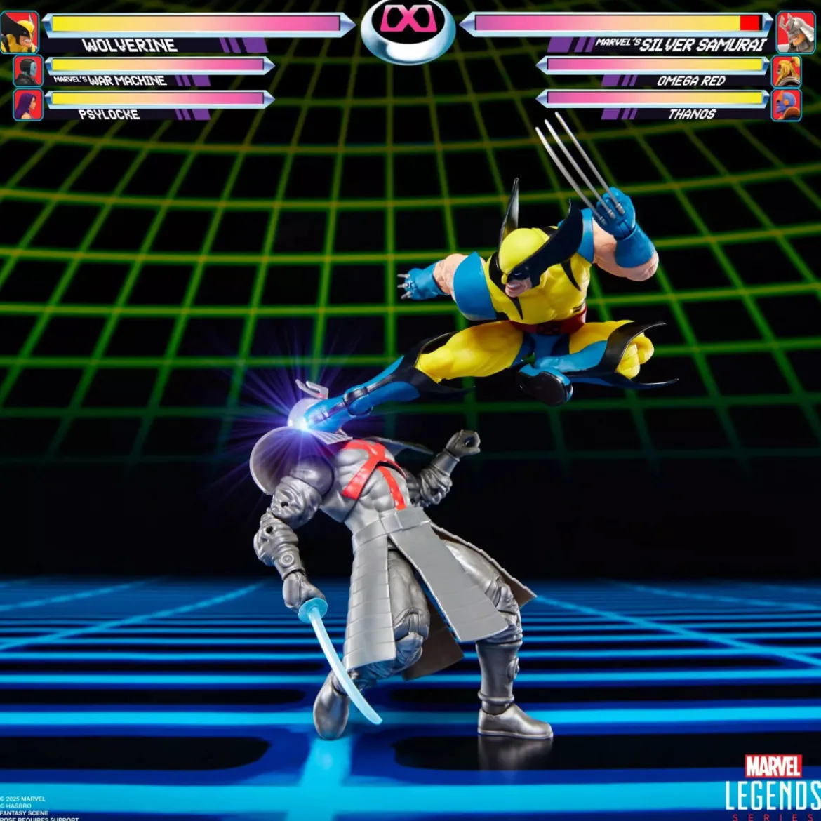 Hasbro Marvel Legends Series Gamerverse - Wolverine vs Silver Samurai