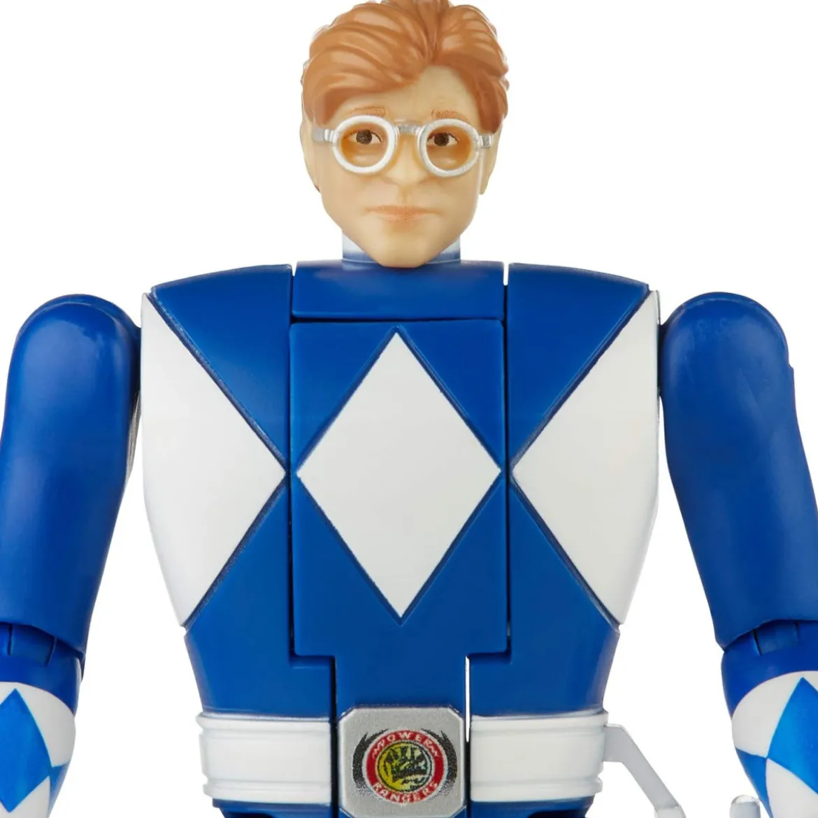 Hasbro - Mighty Morphin Power Rangers - Ranger Bleu Retro Morphin