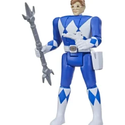 Hasbro - Mighty Morphin Power Rangers - Ranger Bleu Retro Morphin