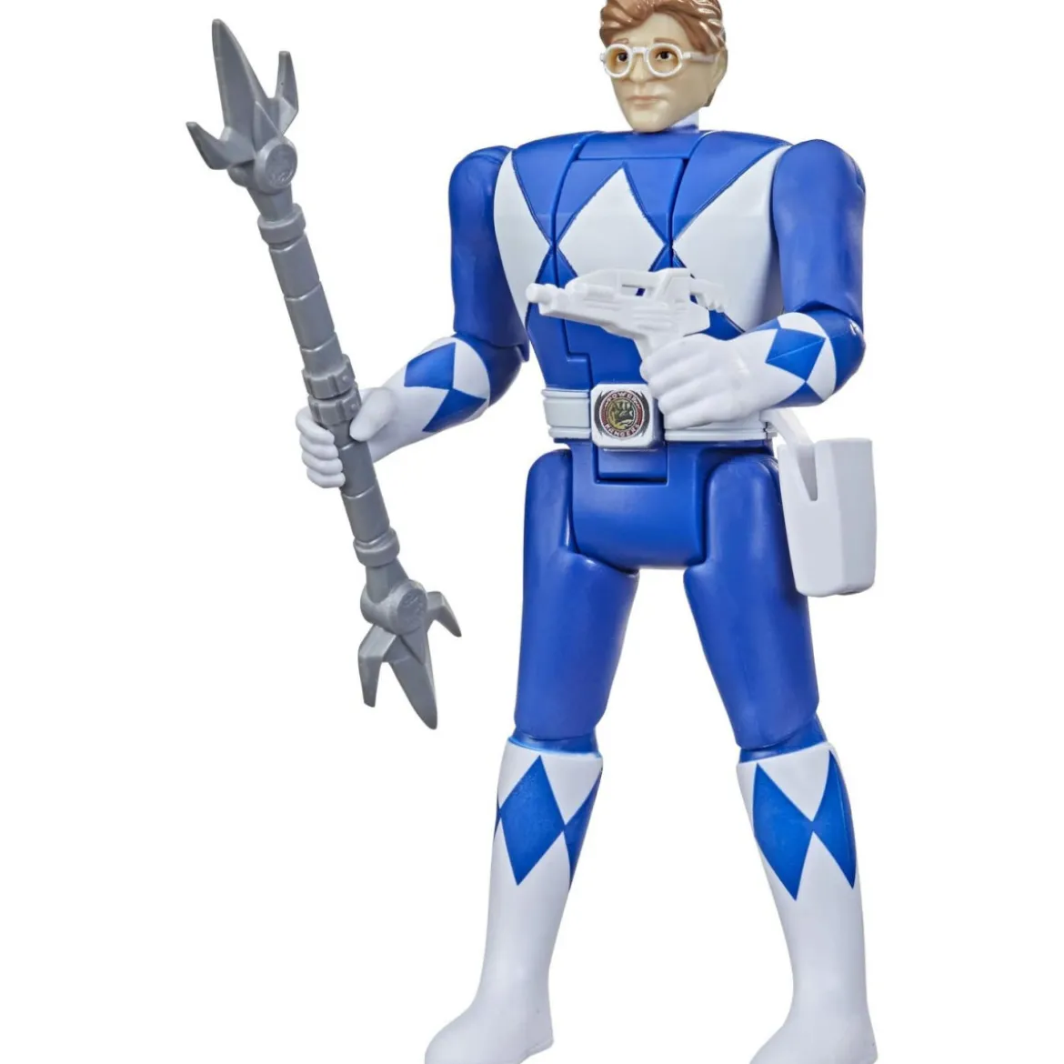 Hasbro - Mighty Morphin Power Rangers - Ranger Bleu Retro Morphin