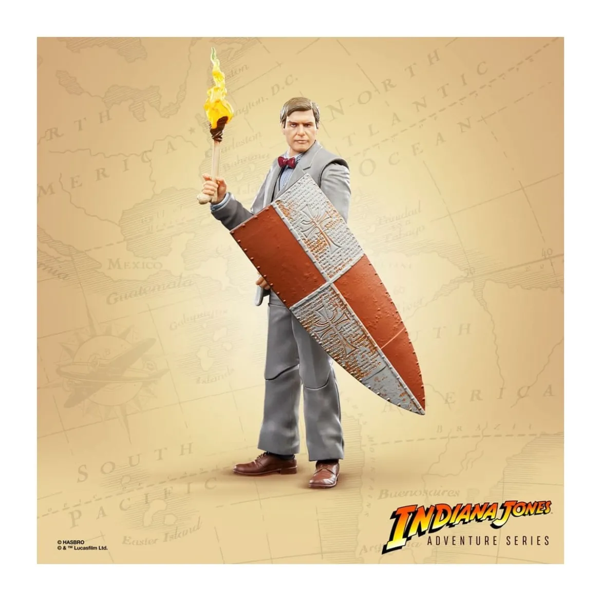 Hasbro - Professor Indiana Jones - Indiana Jones Adventure Series: Indiana Jones et la Derniere Croisade 1/12