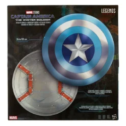 Hasbro - Replique Bouclier Captain America Stealth Shield 1/1 - Marvel Legends - The Winter Soldier