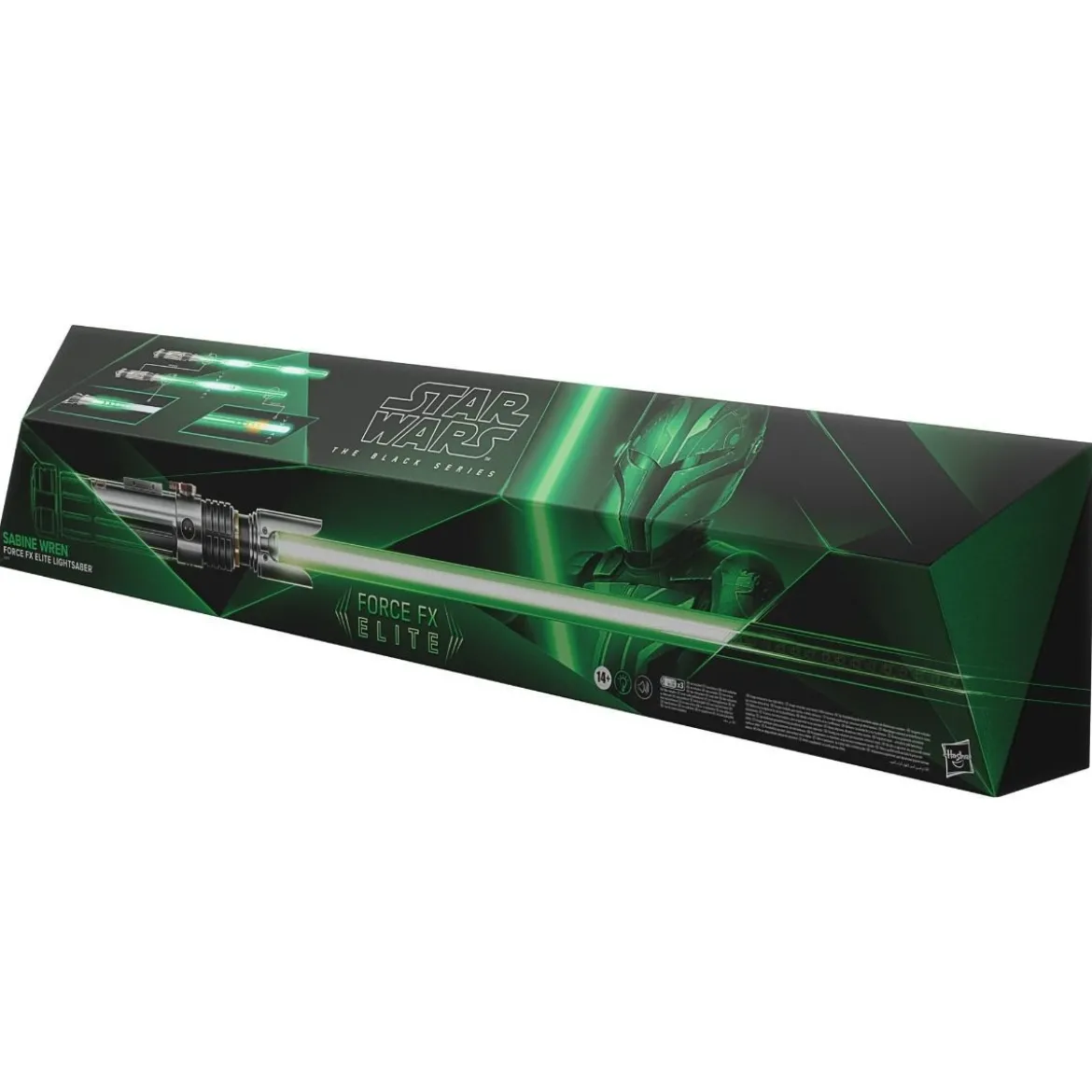 Hasbro - Sabre Laser Sabine Wren Force Fx Lightsaber - Black Serie Replica Elite