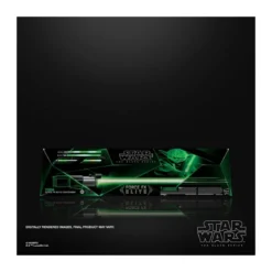 Hasbro - Sabre Laser Yoda Force Fx Lightsaber - Black Serie Replica Elite